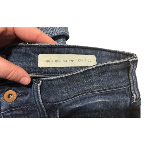 Anthropologie Pilcro And The Letterpress Jeans High Rise Women’s Size 27 Stretch - Picture 4 of 11
